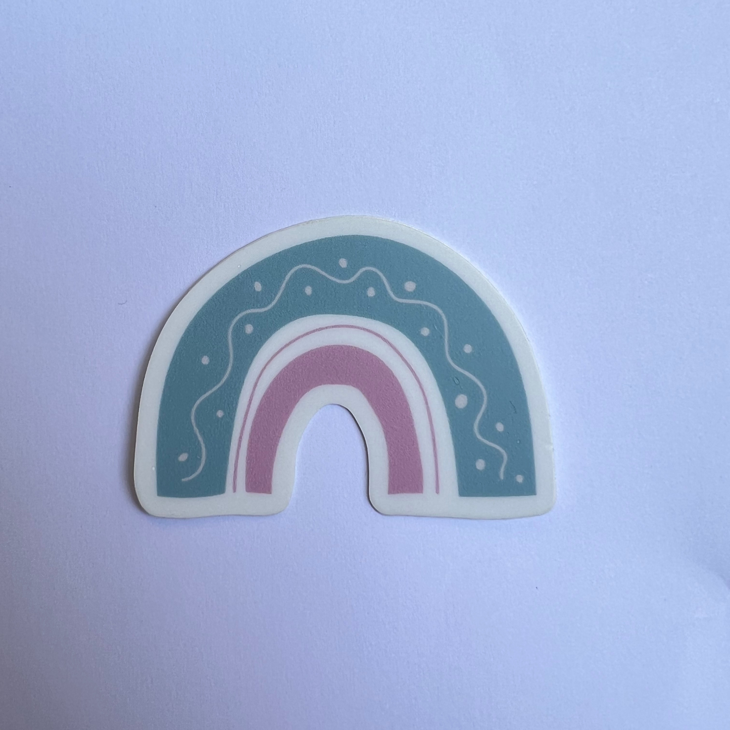 Pink Rainbow Sticker